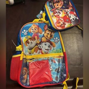 Bioworld paw patrol backpack set